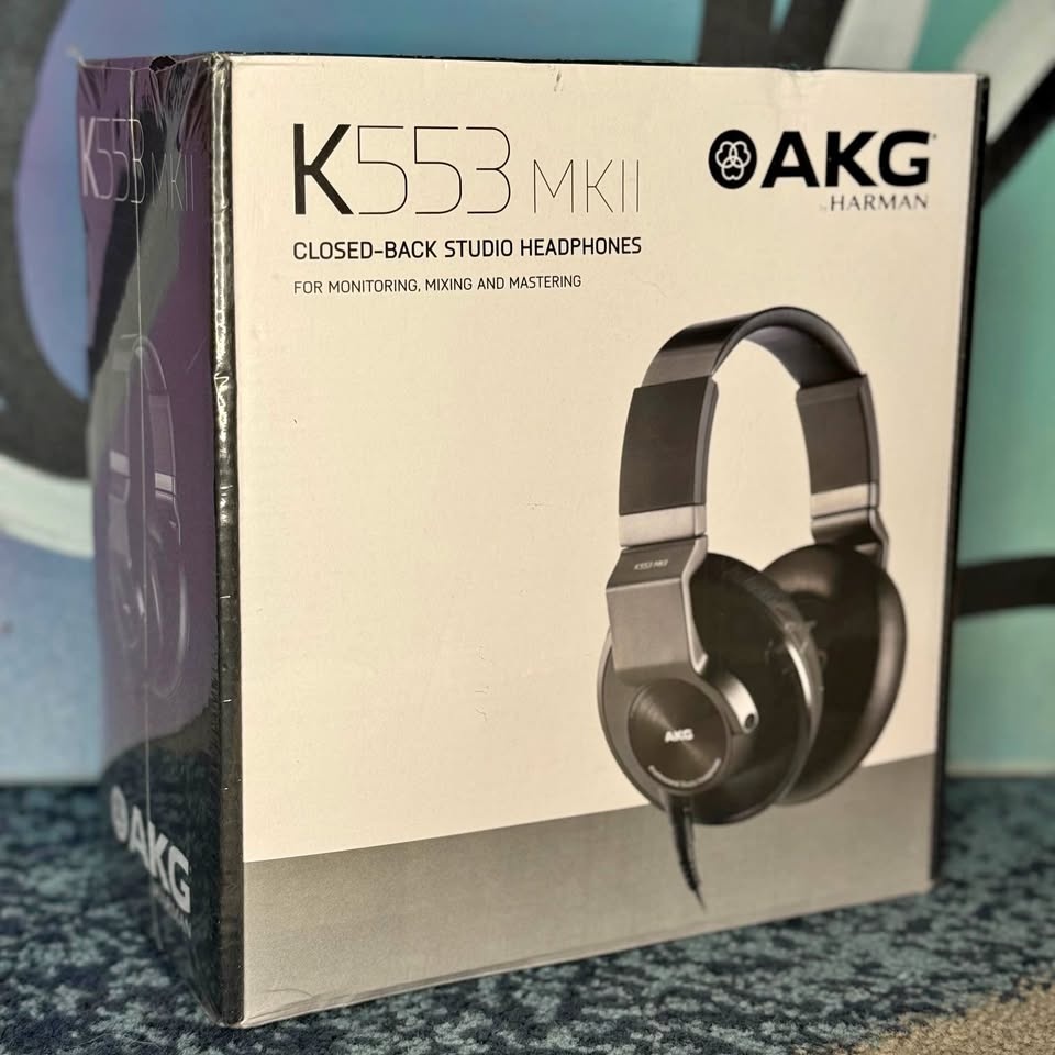 🎧 Brand New AKG Harman K553 MKII Studio Headphones