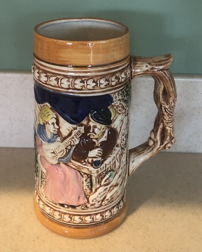 Vintage German Ceramic Beer Stein