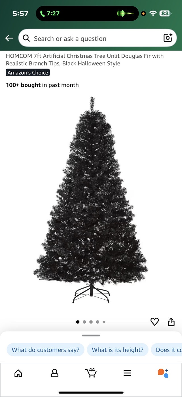 Black Christmas Tree - photo 2