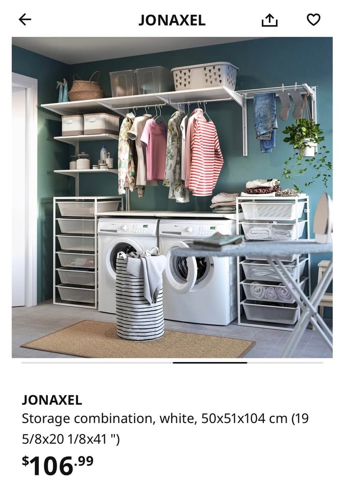Ikea metal storage combination - photo 3