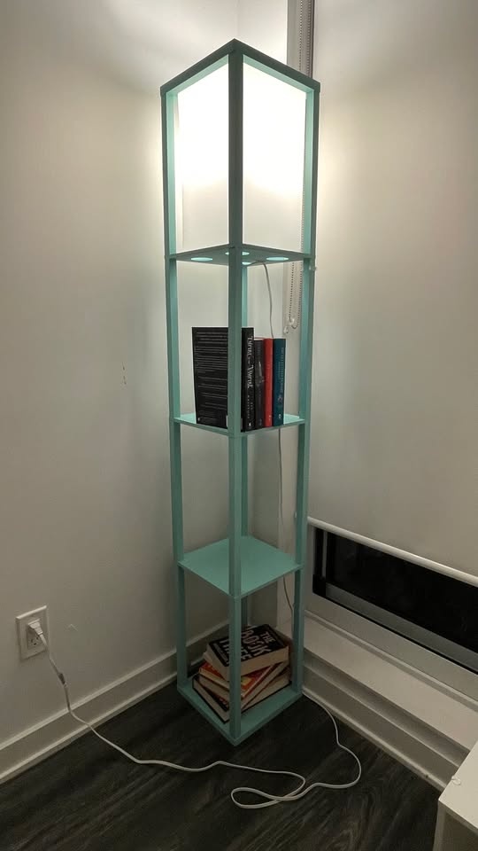 Three-tier Bookshelf lamp - photo 2