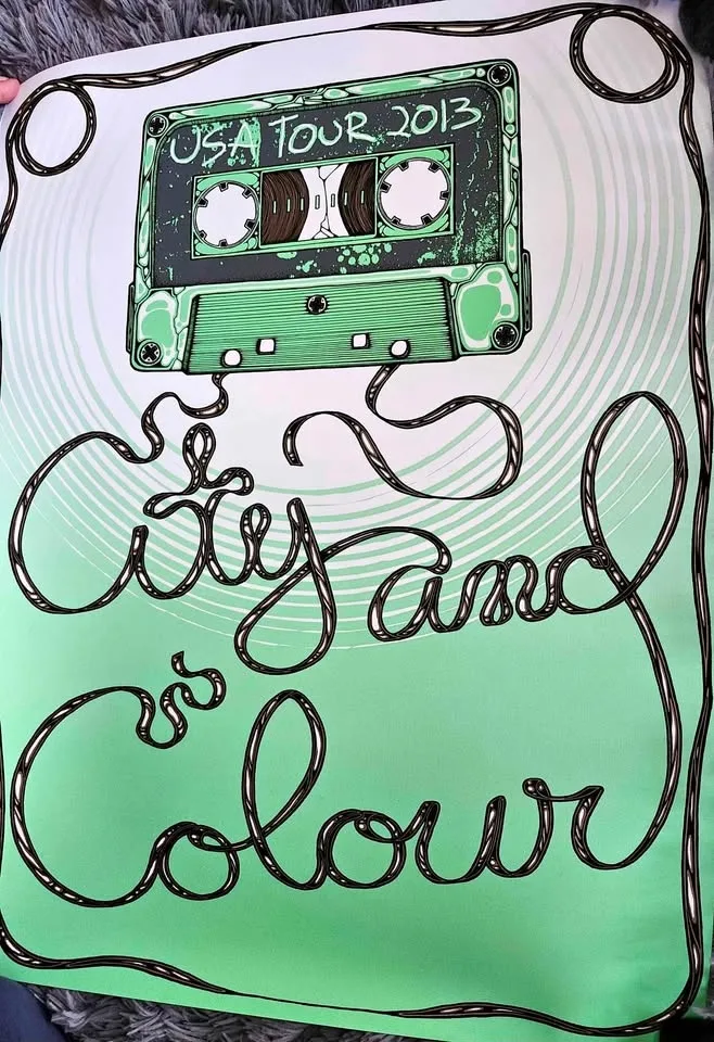 City and Colour Poster