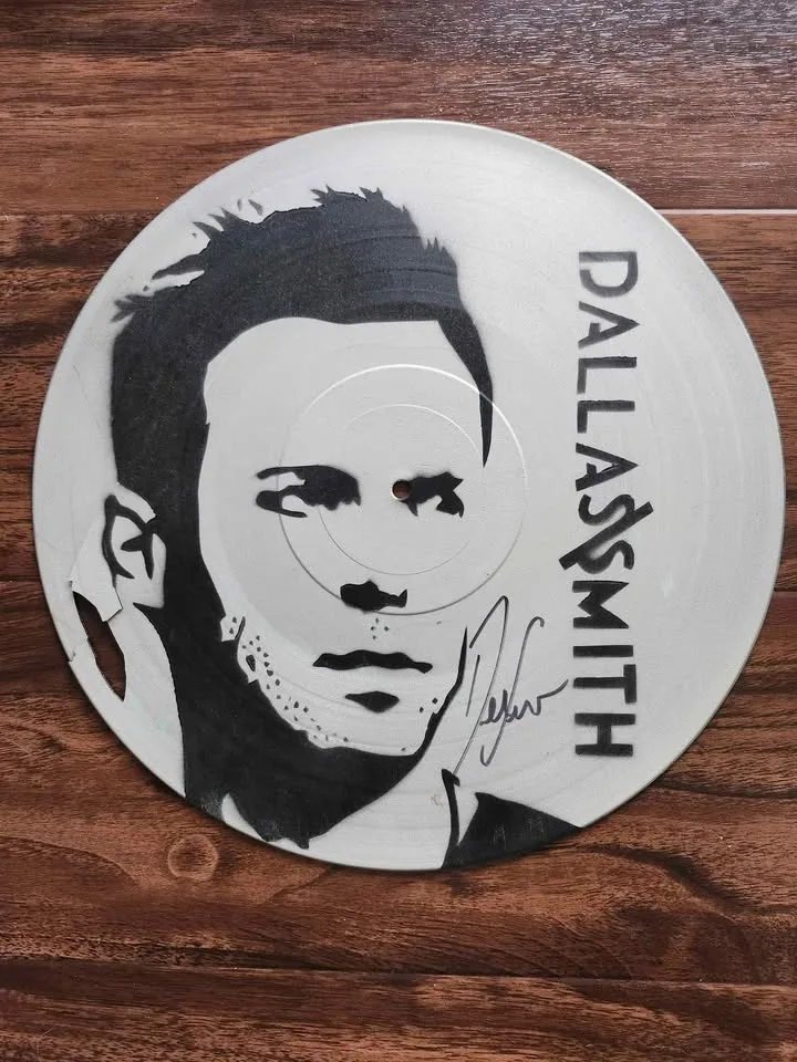 Dallas Smith Signed Record Art