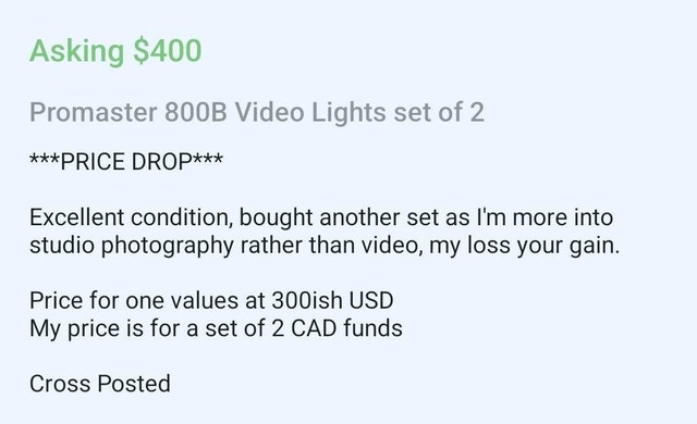 Promaster Studio Video Lights - photo 5