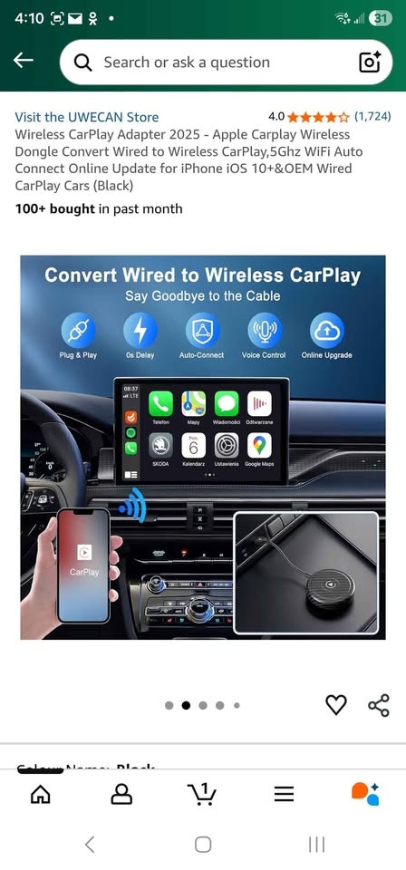 Android Auto wireless Adapter - photo 2