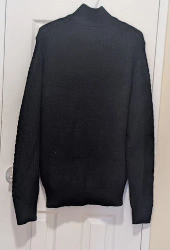 Threadbare Navy Cardigan Sweater for Men Sz M - photo 2