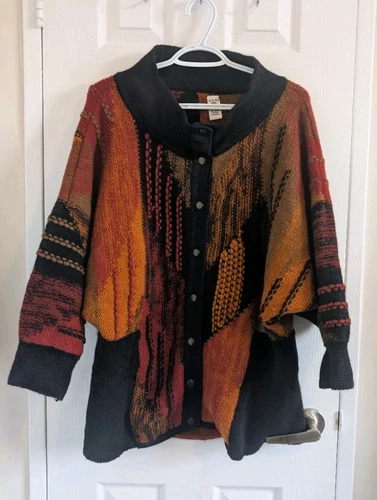 Tricots Michaking Wool Hand-Knitted Cardigan - Uruguay