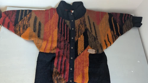 Tricots Michaking Wool Hand-Knitted Cardigan - Uruguay - photo 3