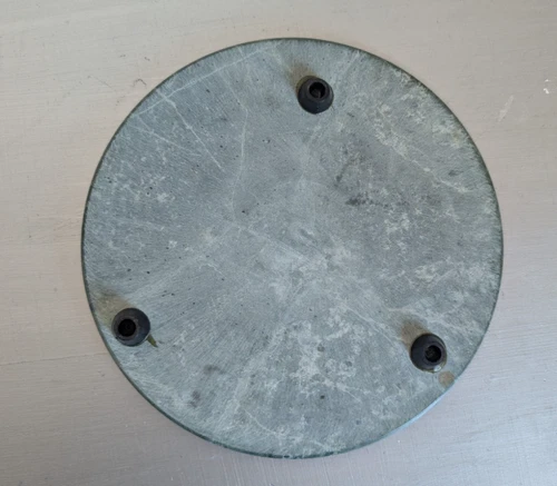 Green Marble Cheese Board, mouse sleeping on cheese 8" - photo 3