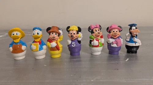 Vintage Set 7 Arco Walt Disney Finger Puppets - photo 2