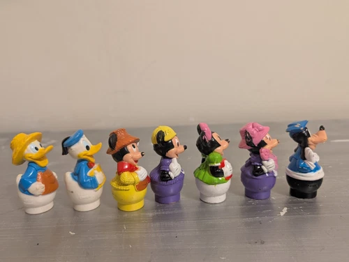 Vintage Set 7 Arco Walt Disney Finger Puppets - photo 3