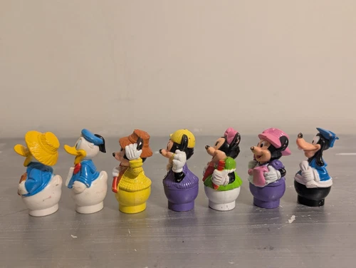 Vintage Set 7 Arco Walt Disney Finger Puppets - photo 4