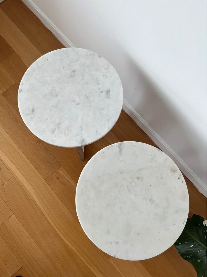 marble top side table - photo 3