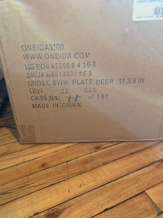 Accent Plates: Restaurant Quality Deep Plates (12)x multiple set - photo 5