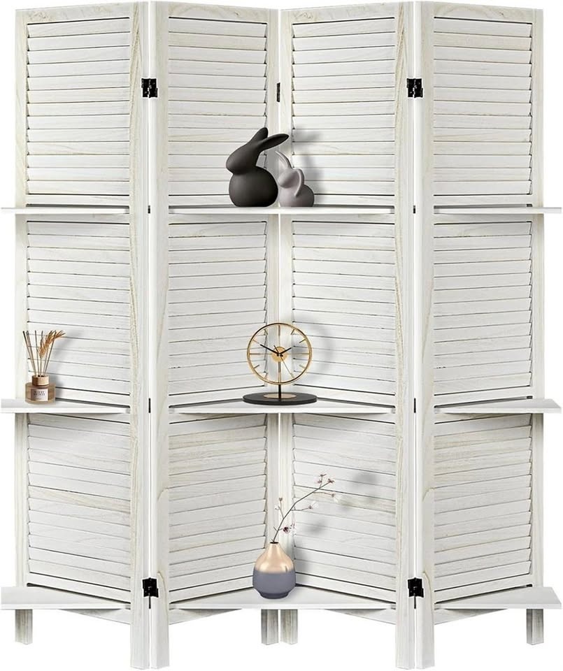 5.6 Ft Room Divider (1Set,4Panels)