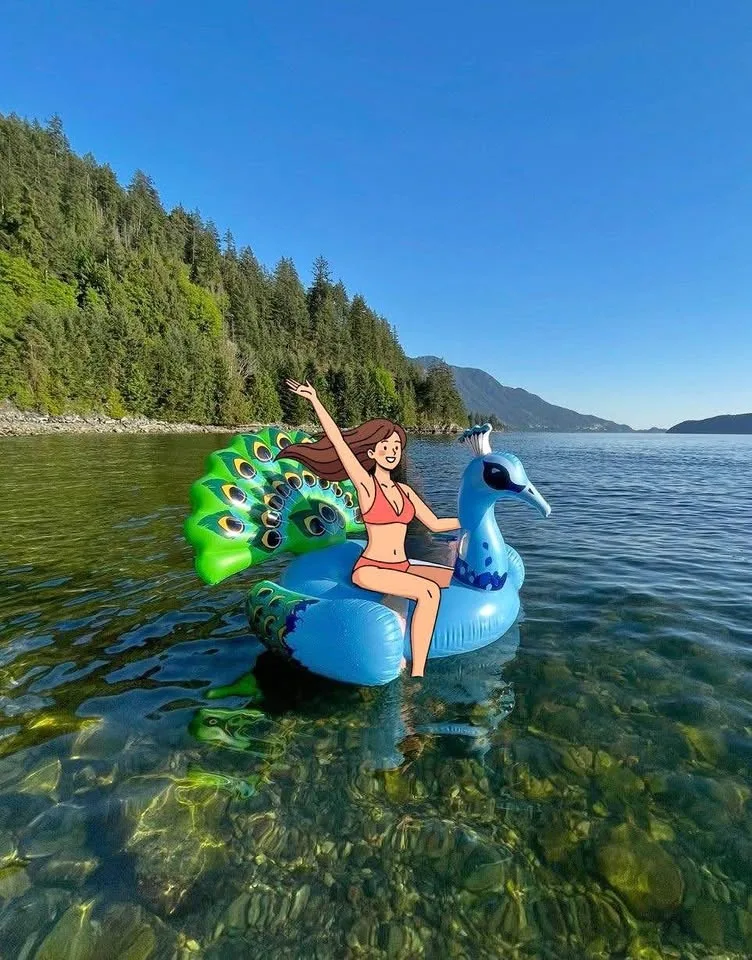 Peacock Beach Floaty