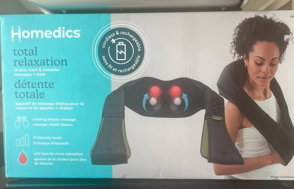 HOMEDICS NECK & BODY MASSAGERS W/HEAT
