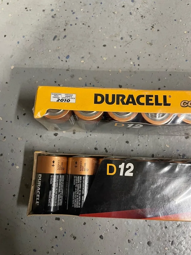 Duracell D12 Batteries D size -24 cells