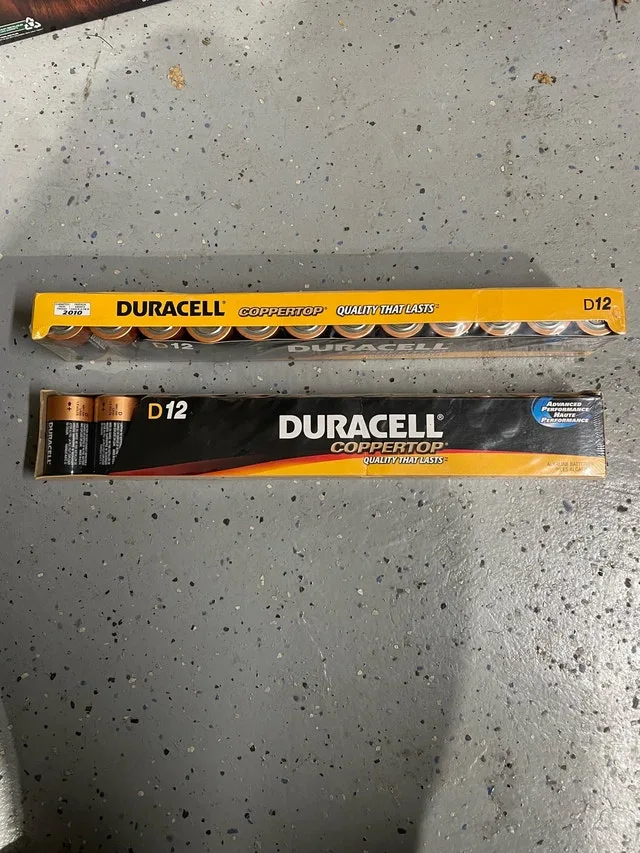 Duracell D12 Batteries D size -24 cells image indicator(2)