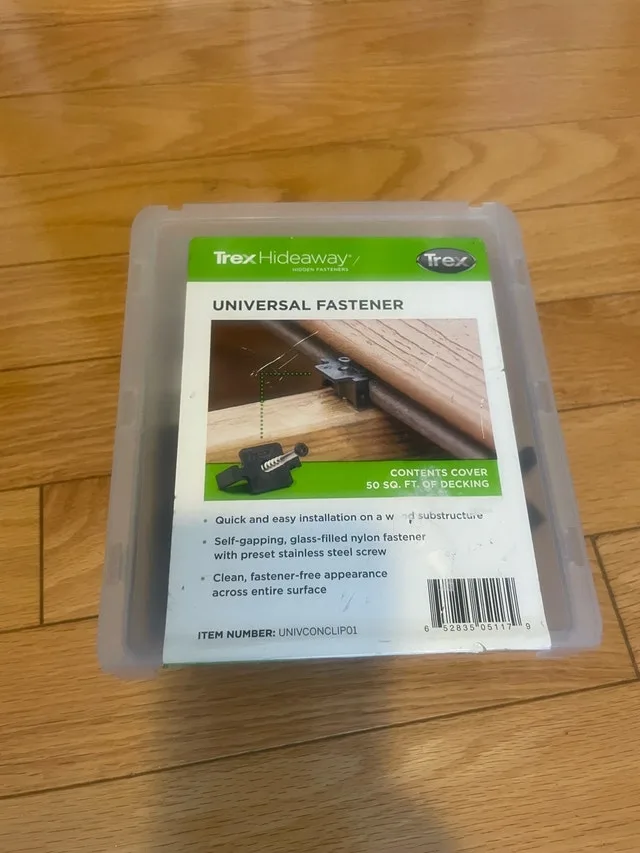 Trex Hideaway Universal Fastener
