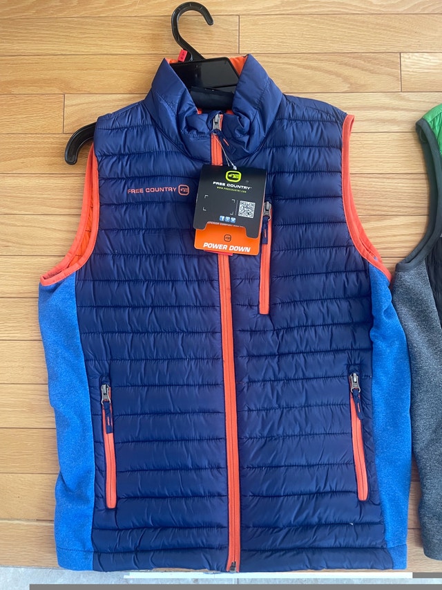 New feather & down vest jacket - youth 14-16 - photo 3