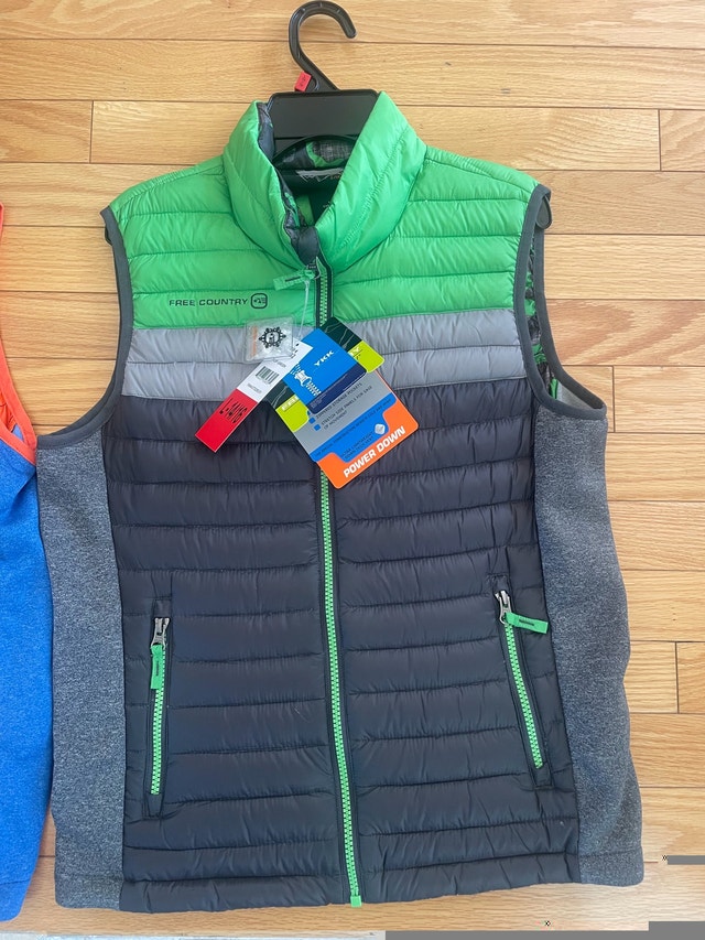 New feather & down vest jacket - youth 14-16 - photo 4