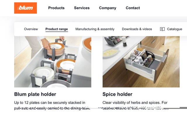 Blum plate holder - orga-line range adjustable - photo 2