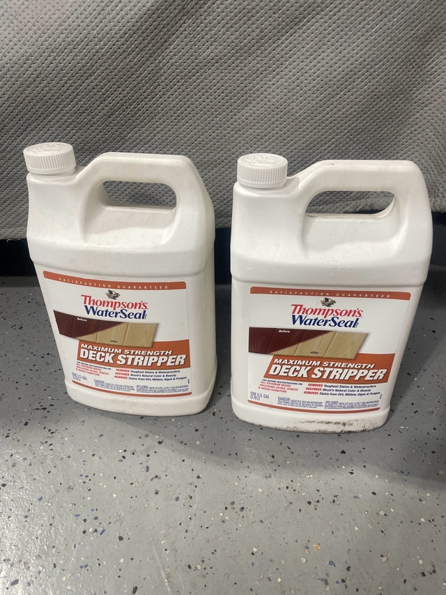 thompsons water seal Maximum Strength Deck Stripper