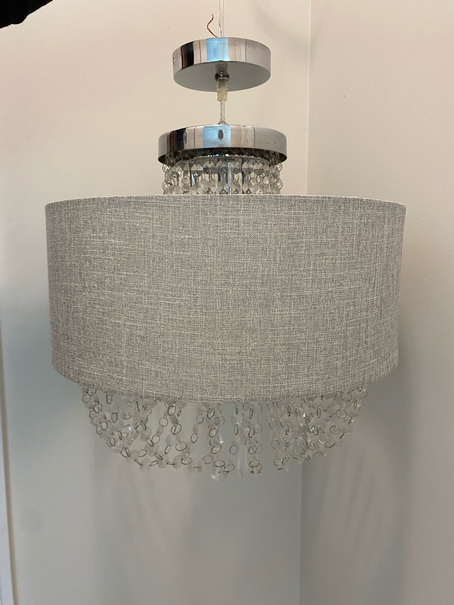 Bouclair Crystal Chandelier