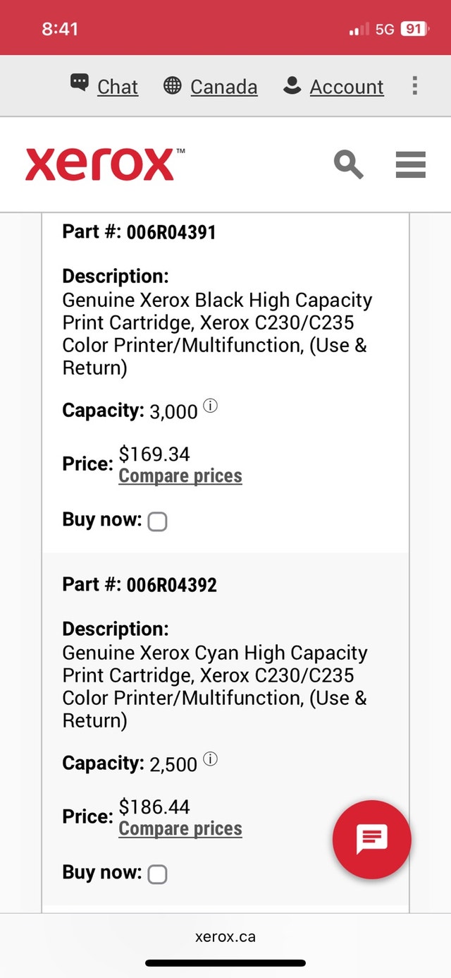 Xerox 006R04391 Black Toner Cartridge c230/235 - photo 3