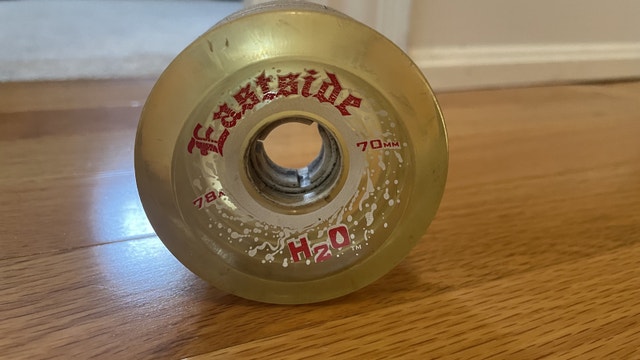 Eastside H2O 70mm skateboard longboard Wheels - photo 2