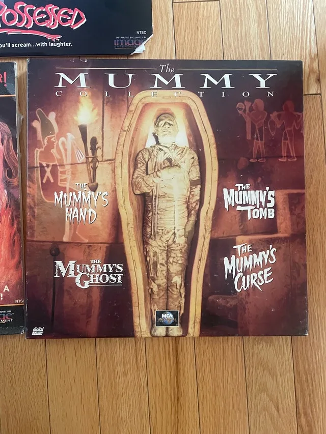 The Mummy Collection Laserdisc Box Set