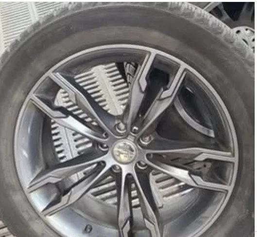 Michelin 265/50/19 X-Ice Winter Tires on BMW Rims