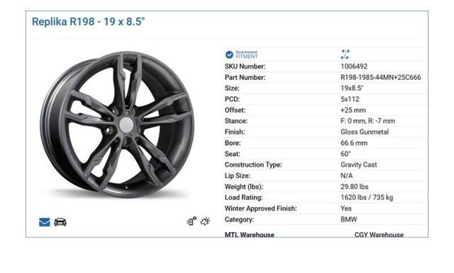 Michelin 265/50/19 X-Ice Winter Tires on BMW Rims - photo 2