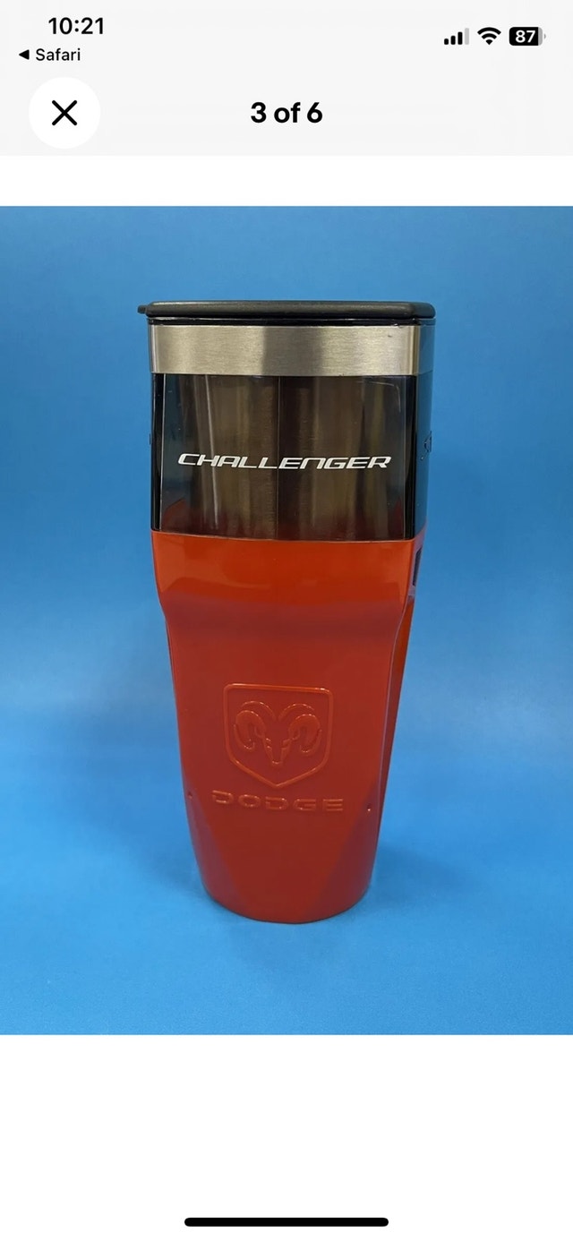 Dodge challenger SRT coffee mug cup - photo 3