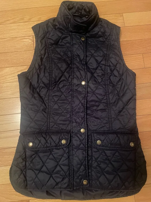 Barbour Vest Jacket - Navy Blue - Otterburn Gilet size US 4