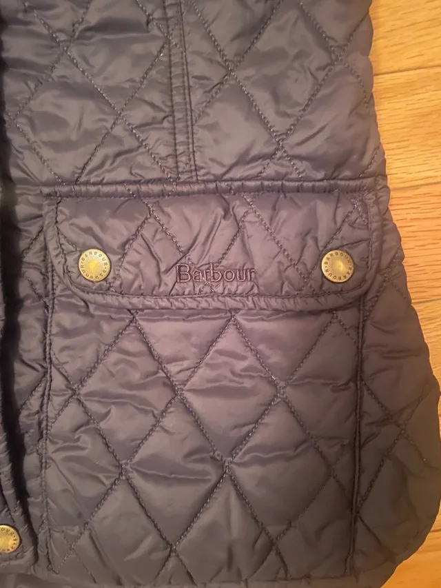 Barbour Vest Jacket - Navy Blue - Otterburn Gilet size US 4 image indicator(2)