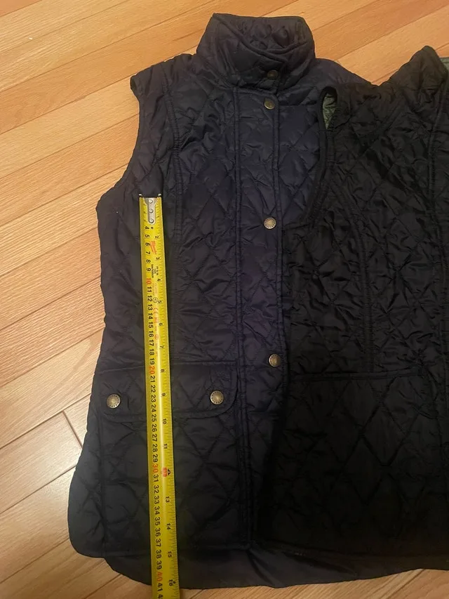 Barbour Vest Jacket - Navy Blue - Otterburn Gilet size US 4 image indicator(5)