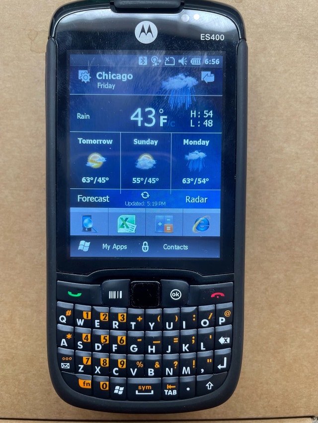 New Motorola ES400 cell mobile phone - photo 2