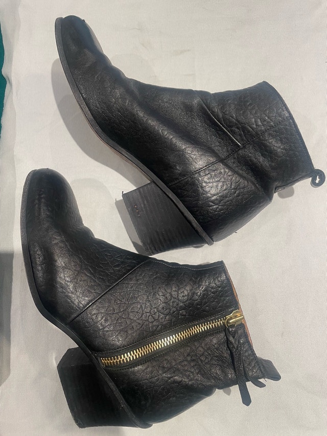 Buttero women’s ankle boots - Made in Italy - zipper side 40cm