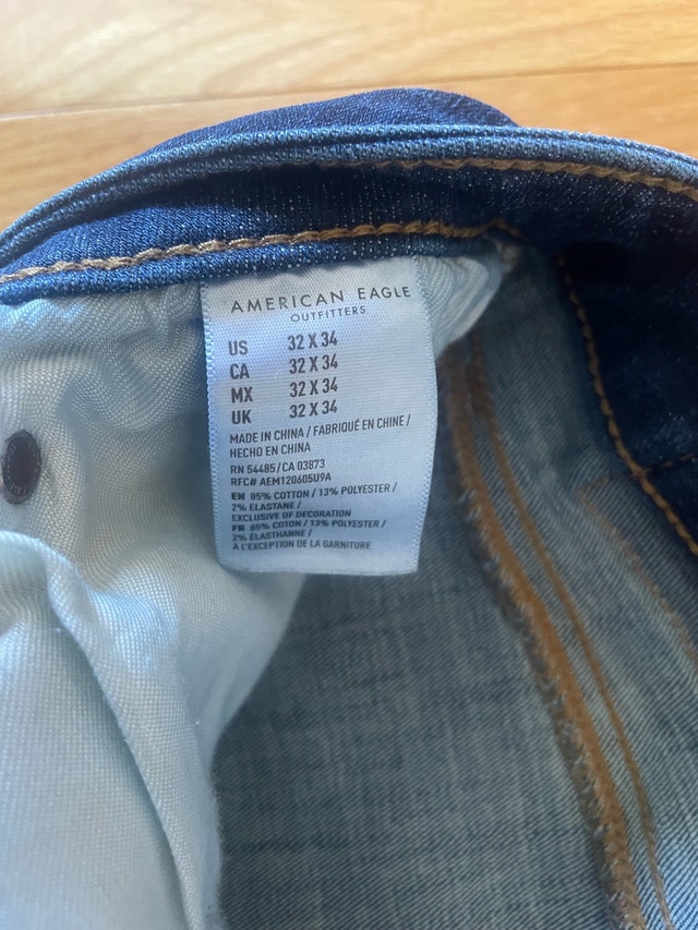 American Eagle Jeans 32” x 34” stretch denim - photo 4
