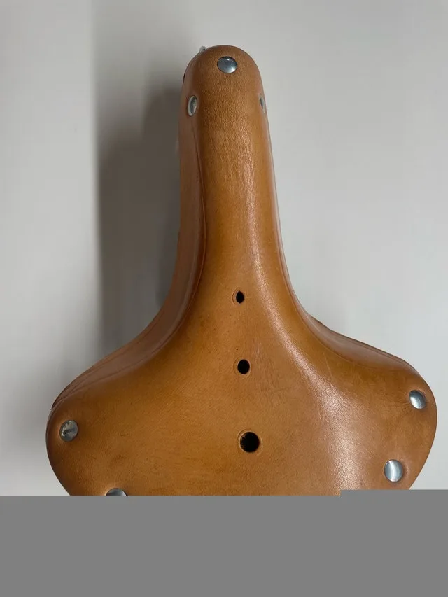 New Leather Bicycle Seat saddle image indicator(2)