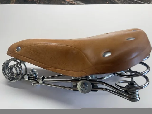 New Leather Bicycle Seat saddle image indicator(4)