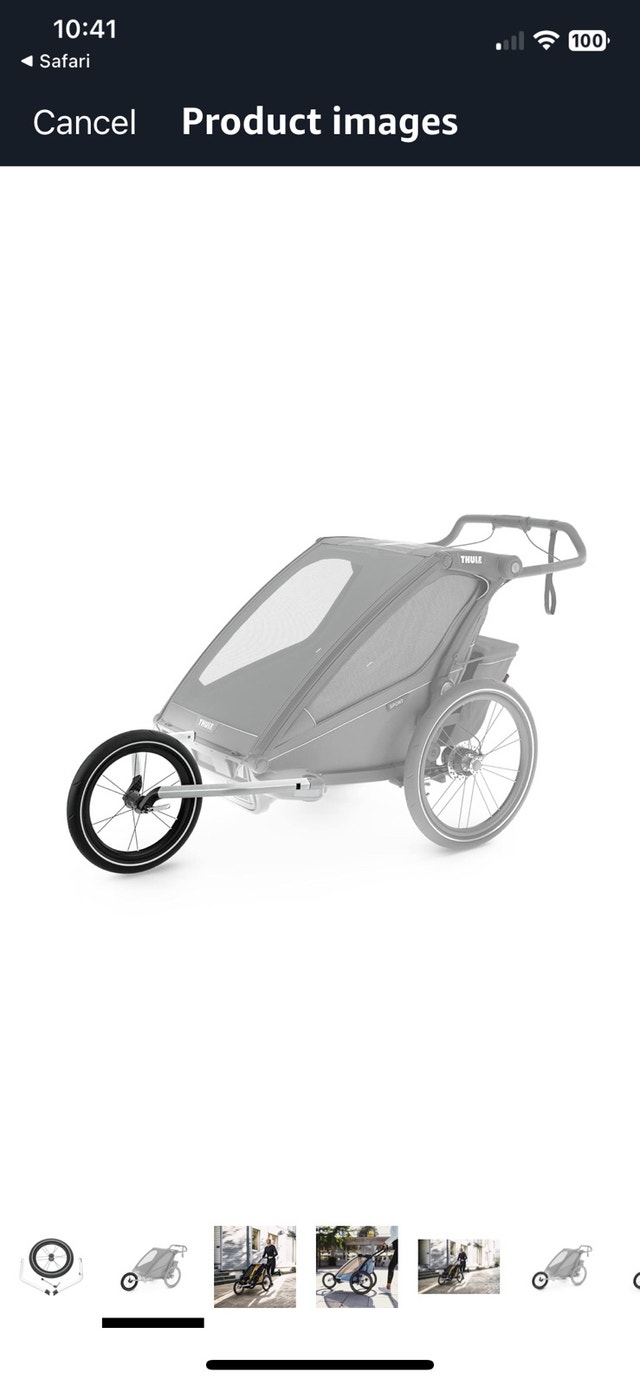 Thule Chariot Jogging Kit 2 - 16" - (model: 20201304)