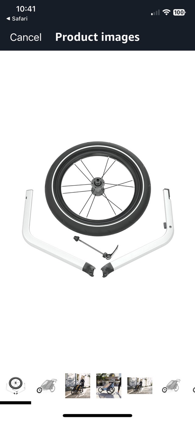 Thule Chariot Jogging Kit 2 - 16" - (model: 20201304) - photo 2
