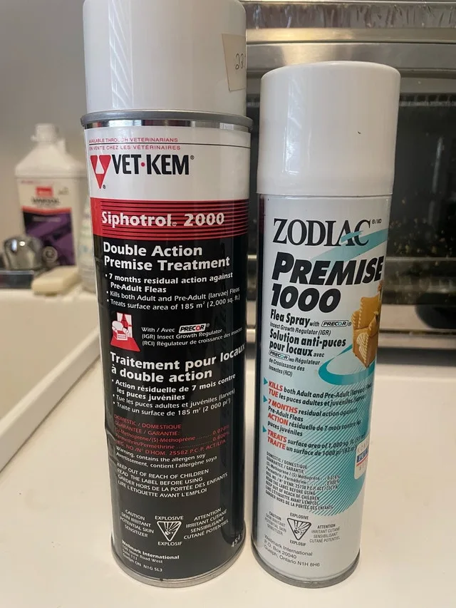 Flea Spray - Siphotrol 2000, zodiac premise 1000