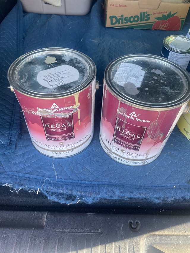 Benjamin Moore Paint - two gallons