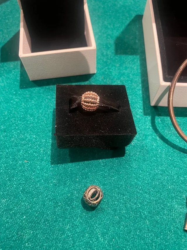 Pandora charm bracelet bangle and charms with gift bags image indicator(2)