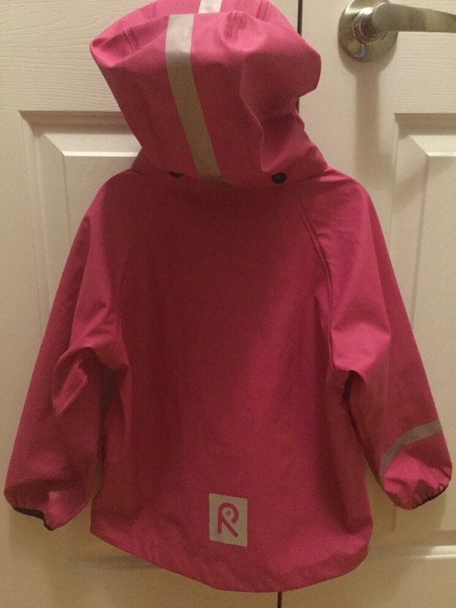 Reima pink girls rain jacket age- 3,4 or 5 - Finland - photo 2