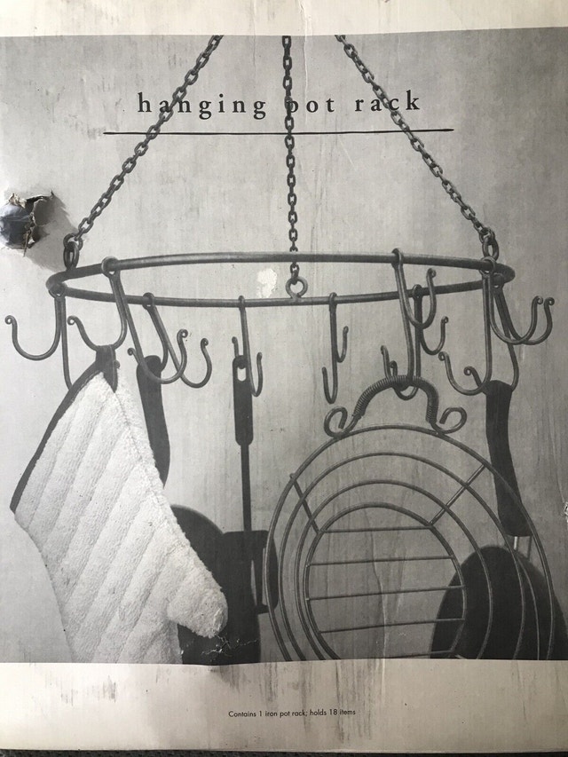 Pier 1 hanging pot rack -New